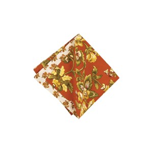 C&F Home Estelle Reversible Floral Damask Napkin Set of 6 - 1 of 4
