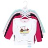 Hudson Baby Infant and Toddler Girl Long Sleeve T-Shirts, Ice Cream Dino - image 2 of 4