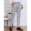 INSPIRE CHIC Men's Formal Night Out Animal Print Leopard Dress Pants - 2 of 4