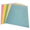 Hamilco Colored Cardstock Scrapbook Paper Vellum 67lb cover 8.5" x 11" Assorted Colors Card Stock 5 Colors - Total 50 Sheets - 2 of 4