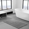 Kumasinova Spa-Quality Plush Marshmallow Bath Rug, Contour Bathroom Rugs, Machine Washable Rug, Non-Skid Latex Backing, Door Mat - 2 of 4