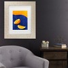 Trademark Fine Art - Bo Anderson  Petit De Jeuner, Deux Oranges Matted Framed Art - 2 of 4