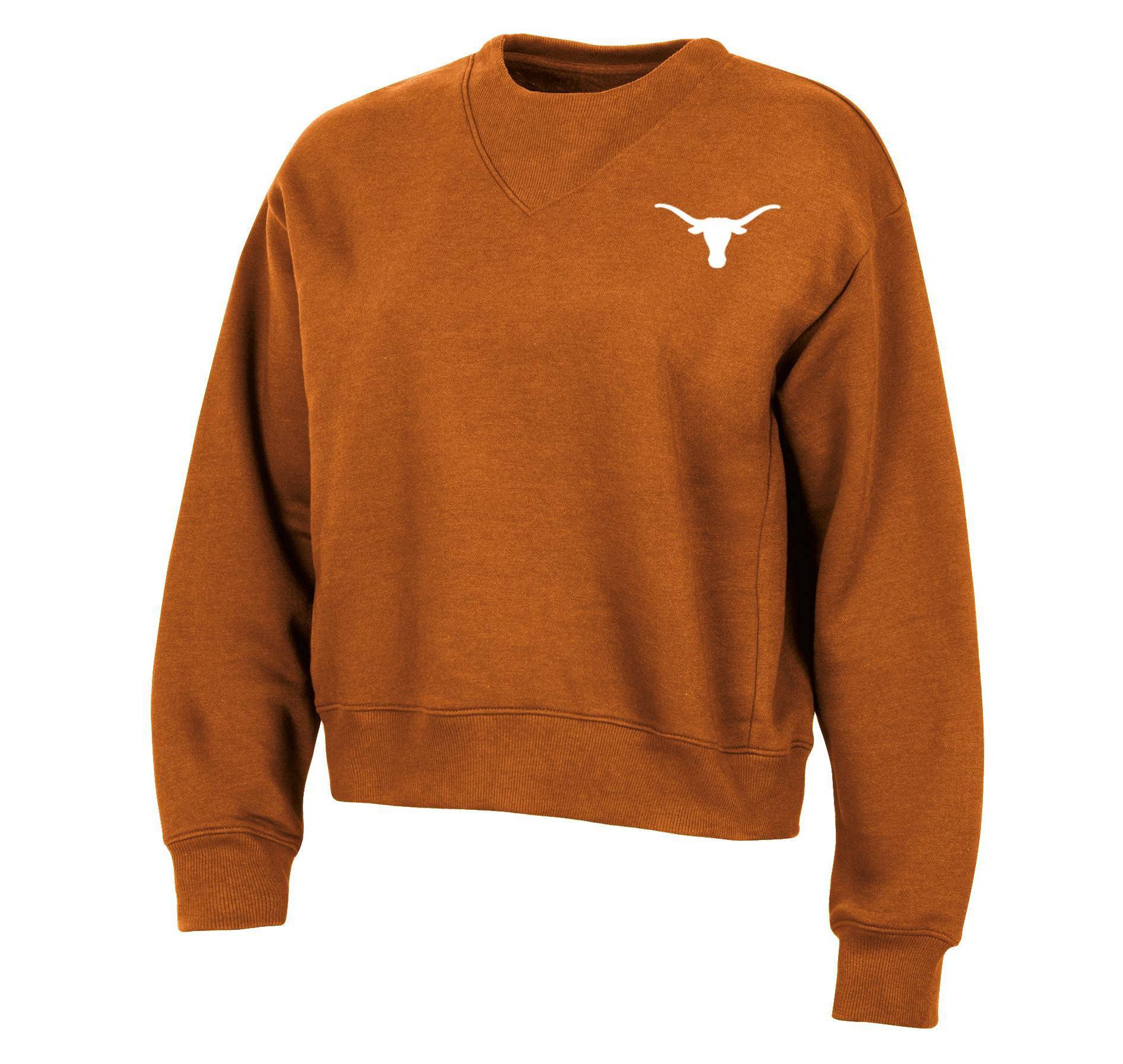NCAA Texas Longhorns Women's Fashion Fleece Sweatshirt
