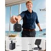 Waloo Compact Upright Magnetic 3-in-1 Wireless Charging Stand for iPhone, Apple Watch & AirPods - 3 of 4