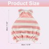 Unique Bargains Hair Drying Towel 2pcs - 2 of 4