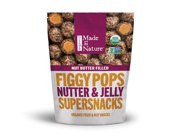 Made in Nature Figgy Pops Nutter & Jelly Supersnacks - 3.8oz