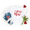 Simply Sage Market Women's Graphic Sweatshirt Be Mine Heart Bold - 3 of 3
