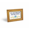 Fred Daily Sampler Desktop Affirmations, 32 Sassy Double-Sided Messages in Cross-Stitch Art Style, Frame for Mood Display, Decor or Office Humor - 4 of 4