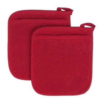 John Ritzenthaler Co. Terry Pocket Mitt Pot Holder, Set of Two
