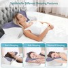 ChicFurnit Bed Pillows Supportive Memory Foam Pillow for Shoulder Ergonomic Neck Support Pillow for Bedroom, Gray, 24.02"*13.78"*5.12" - 3 of 4
