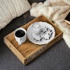 Flourish Small Natural and White Tray - 2 of 4