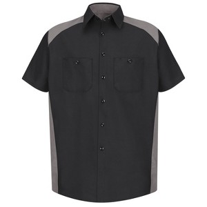 Red Kap Men's Short Sleeve Motorsports Shirt - 1 of 2