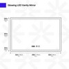 Ozarke Glowing LED Vanity Mirror - 4 of 4