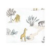 Hudson Baby Infant Boy Cotton Flannel Receiving Blankets Bundle, Boy Safari World, One Size - 3 of 4