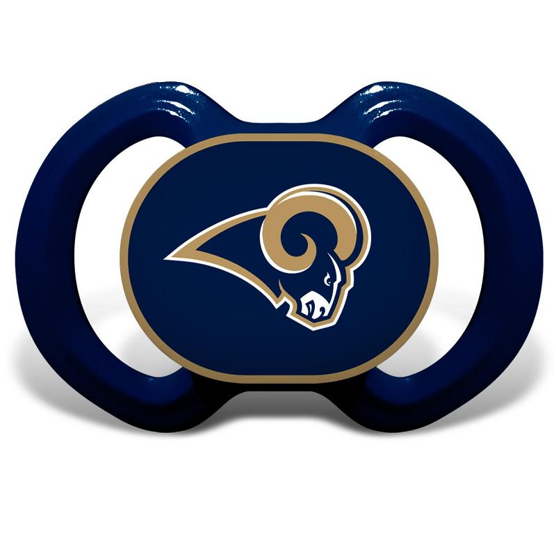 Baby Fanatic Officially Licensed 3 Piece Unisex Gift Set - NFL Los Angeles Rams, 2 of 4