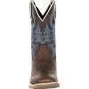 Durango Lil' Rebel Pro Kid's Western Boots, DBT0218C, Blue - 3 of 4