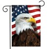 Briarwood Lane American Eagle Patriotic Garden Flag USA 12.5 x 1
