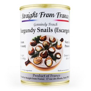 Straight from France French Escargots, Canned Burgundy Snails or Helix Lucorum Snails 4 Dozen - 1 of 4