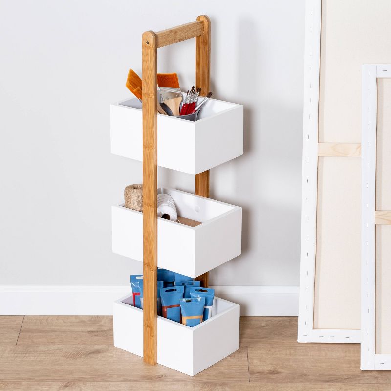3-Tier Storage Caddy Natural - Honey Can Do, 3 of 7