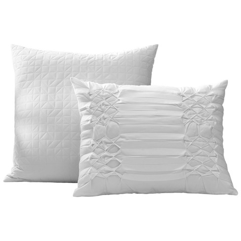 Estrella in Pure White Throw Pillow