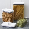 LunaLulinlk Canister - 17.3 Cup Flip-Tite Rectangular Food Storage Container 12*7.9*4 in. Clear - 2 of 4