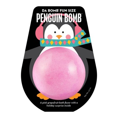 Da Bomb Bath Fizzers Penguin Fun Size Bath Bomb - 3.5oz
