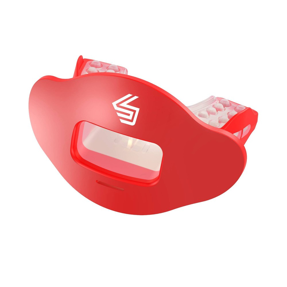 Shock Doctor Sport Max Airflow Flavor Lipguard Kool Aid - Cherry: Braces Compatible, BPA-Free, Strapless Mouth Guard