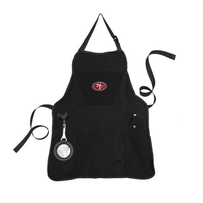 San Francisco 49ers Apron, Women’s Forty Niners Football Apron, Aprons