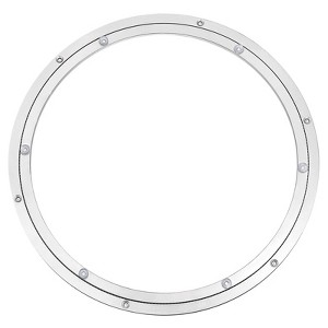 Unique Bargains Aluminum Durable Anti-Corrosion Lazy Susan Silver - 1 of 4
