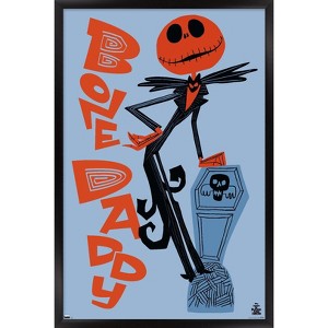 Trends International Disney's The Nightmare Before Christmas - Bone Daddy Framed Wall Poster Prints - 1 of 4