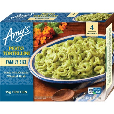 Amy&#39;s Family Size Frozen Pesto Tortellini - 29.1oz