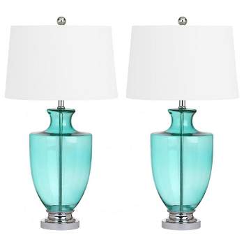 Desiree Table Lamp (Set of 2) - Green - Safavieh