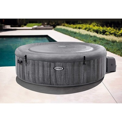 Greywood Deluxe Round Inflatable 6-Person Hot Tub Spa