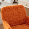 Kumasinova Luxury Velvet Swivel Office with Reclining Back,Chic Height Adjustable Ergonomics Computer Chair with Wheel,Versatile Vanity Chairs - 2 of 4
