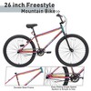 VASIP 26 Inch Kids Bike for Boys & Girls Ages 12+ - Freestyle Single Speed Children's Bicycle with Front & Rear Disc Brakes for Teens - 2 of 4