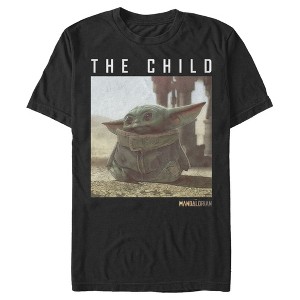 Men's Star Wars The Mandalorian The Child Frame T-Shirt - 1 of 4