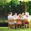 SpassWay 72"H Metal Planter Box with Trellis Raised Garden Bed with Arbor Privacy Screen with Wheels - 4 of 4