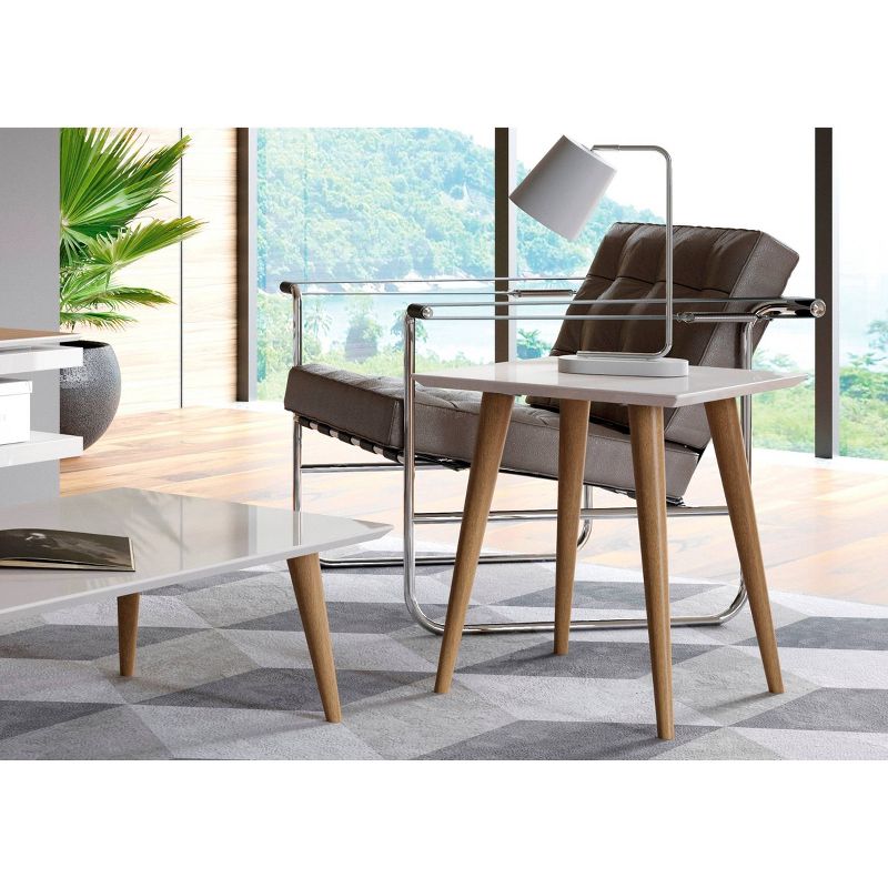 Square Utopia High End Table Off White - Manhattan Comfort, 3 of 8