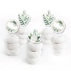 Big Dot of Happiness Boho Botanical - Dessert Cupcake Toppers - Greenery Party Clear Treat Picks - Set of 24 - 2 of 4