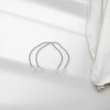 Unique Bargains Magnetic Buckle Small Faux Pearl Curtain Tie Polyester Rare Earth Magnet 2 Pcs - 2 of 4