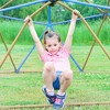 Vynxaria Kids Climbing Dome Tower - 13 ft Jungle Gym Geometric Playground Dome Climber Monkey Bars Play Center, Rust, Steel Supporting 1000 LBS - 4 of 4