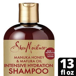 SheaMoisture Manuka Honey & Mafura Hair Oil Intensive Hydration Shampoo - 13 fl oz - 1 of 4