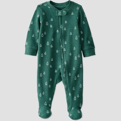 Image of Little Planet by Carter’s Organic Baby Tree Sleep N' Play - Green 3M