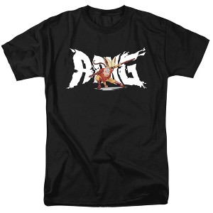 Avatar The Last Airbender Aang And Momo Adult T-Shirt Black - 1 of 4