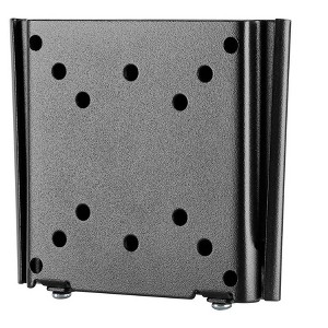 Monoprice Titan Series Fixed Mini Wall Mount For Small 13" - 27" Inch TVs Displays, Max 66 LBS. 75x75 to 100x100, Silver, RoHS Compliant - 1 of 4