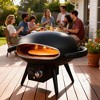 Gas Pizza Oven, Propane Outdoor Pizza Oven, Portable Pizza Oven For 12 Inch Pizzas, With Gas Hose & Regulator - 3 of 4