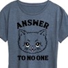 Women's - Instant Message - Cat Lovers Short Sleeve Graphic T-Shirt - 2 of 4