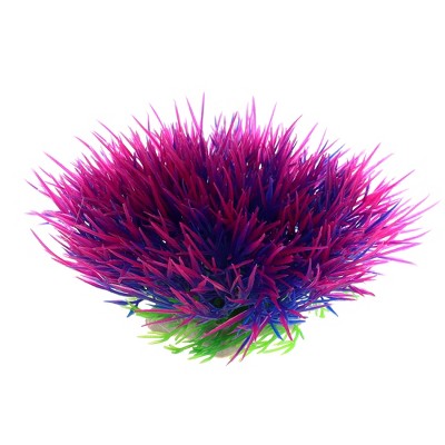Unique Bargains Fish Tank Landscape Decoration Artificial Grass Ball 3.15"x5.71" 1 Pc