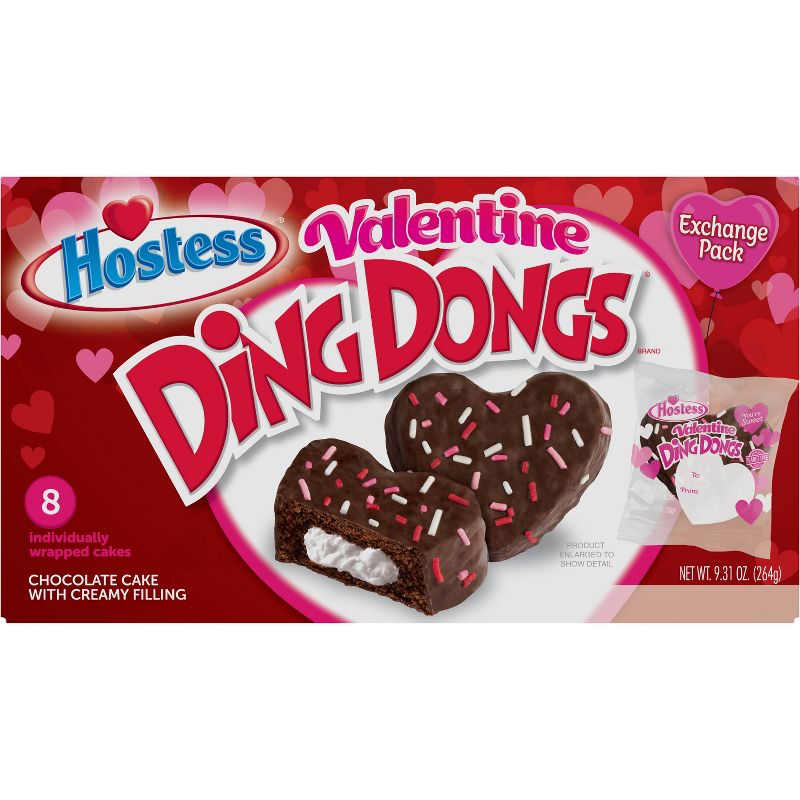 Hostess Valentine Ding Dong - 9.31oz, 1 of 14