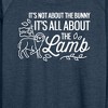 Women's - Instant Message - It's All About The Lamb Lightweight French Terry Slouchy - 2 of 4